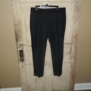 WHBM Tuxedo Side Slim Ankle Dress Pants Womens Size 14R (I-51)